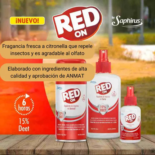 Repelente Para Mosquitos En Spray Aroma Citronela Red On