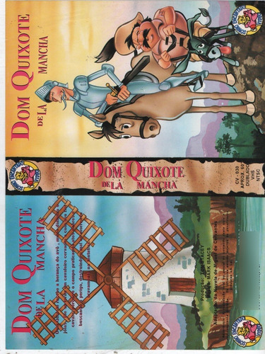 Dom Quixote De La Mancha - Desenho Sonho Encantado - Raro (Usado)