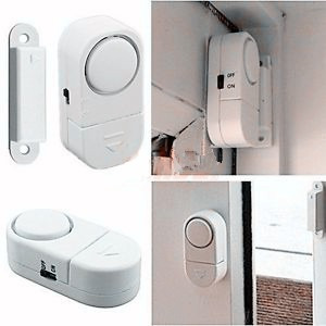 Imagen 2 de 4 de Alarma Magnetica Inalambrica Para Aberturas,set 4 Unidades