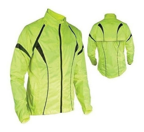 Imagen 1 de 1 de Chaqueta Cortavientos Dama Inmotion 786 729 High Vision Moto