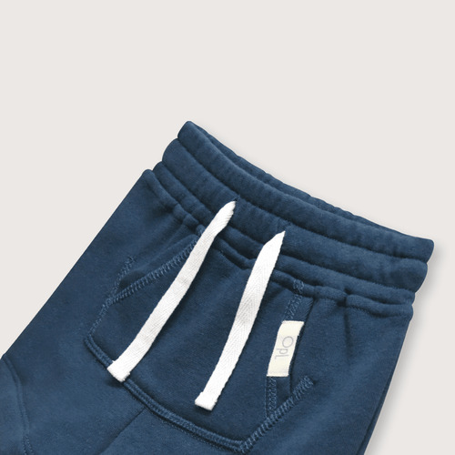 Short De Bebés Sin Corte Navy (rn - 9m)