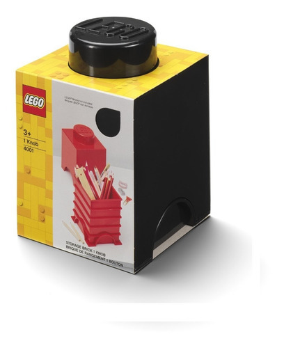 Lego Bloque Apilable Contenedor Brick 1 Cantidad De Piezas 4