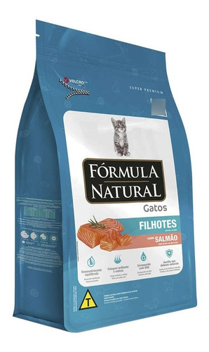 Ração Gatos Filhotes Fórmula Natural Salmão Saco 7kg