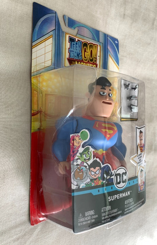 Figura Coleccion Dc Jovenes Titanes Superman Multicaras (Usado)
