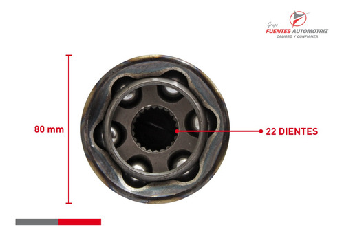 Jgo 2 Junta Espiga Lado Rueda Para Gm Aveo 1.6 2015 2016 Abs