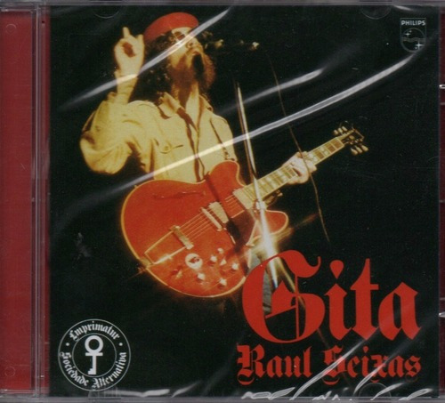 Cd Raul Seixas: Gita - Lacrado! Versão do álbum Estandar