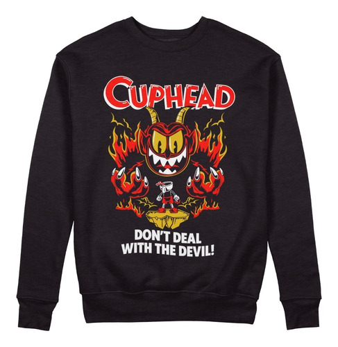 Sudadera Cuphead, Cuello Redondo Unisex 03