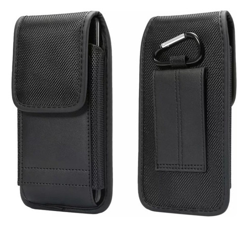 Funda Case Para Cinto Cinturon Resistente De Nylon Negro