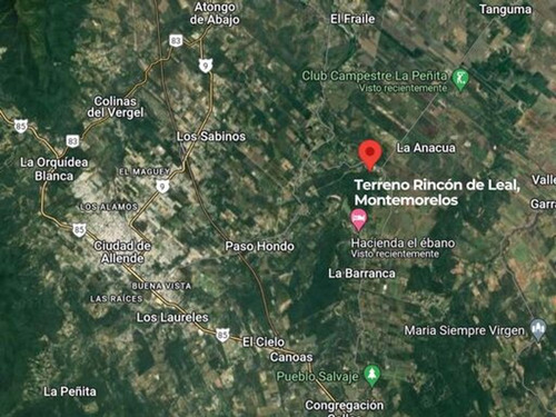 Venta De Terreno Campestre En Zona De Allende, 7.5 Hectáreas