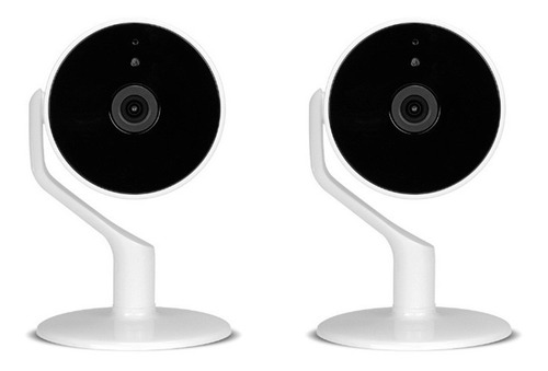 Imagen 2 de 4 de Kit Alarma Nexxt Wifi App 2 Pir 5 Mag Sirena + 2 Cámaras