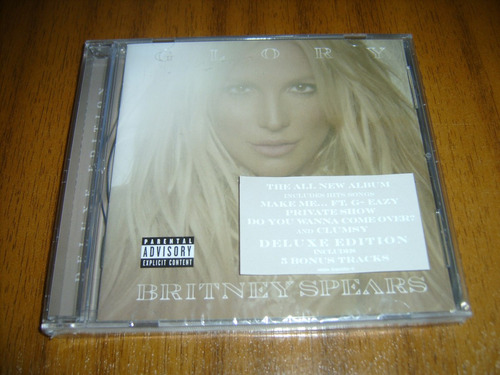 Cd Britney Spears / Glory (nuevo Y Sellado) Deluxe Edition