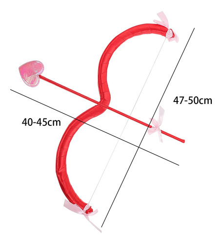 Juego De Roles Del Arco Y La Flecha De Cupido En El Día De S