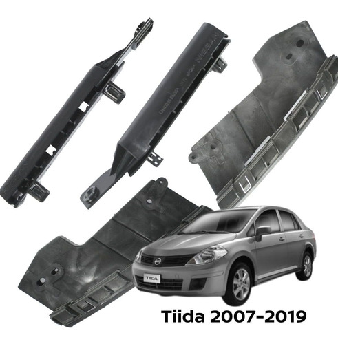 4 Guias Fascia Delantera Tiida 2014 Original