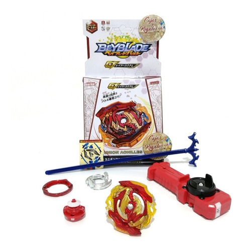 Beyblade Union Achiles Con Lanzador Juguete 