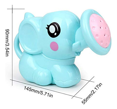 Molydmxbmoly Nuevo Lindo Elefante Regadera Bebé Baño