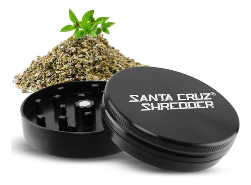 Santa Cruz Shredder Molinillo De Hierbas De Metal Con Parte 