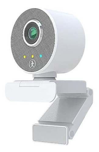 Cámara Web Para Game Streaming, Mxweh-001, Full Hd, Usb, Aut Color Blanco