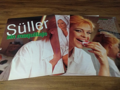 (z387) Silvia Suller * Clippings Revista 3 Pgs * 1996