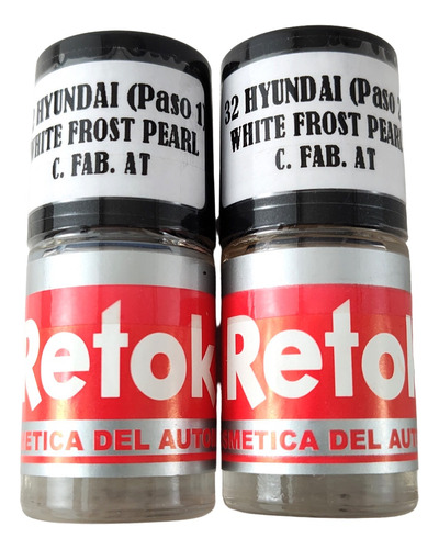 Pintura Retoke Hyundai White Frost Pearl C. Fabrica At 