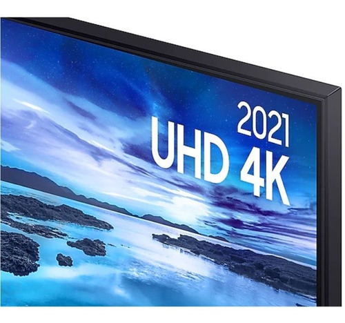 Imagem 3 de 4 de Smart Tv Samsung 70 Uhd 4k Un70au7700gxzd Processador Crysta