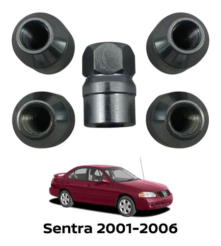 Juego Tuercas De Seguridad Rueda Sentra 2001-2006 Nissan
