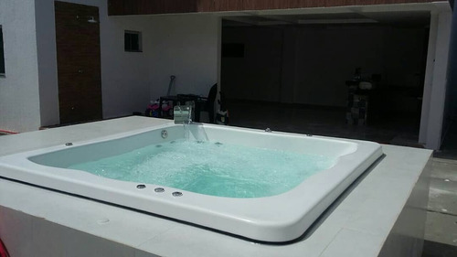 Spa Hidro Cabo Frio+aquecedor+cromoterapia 4 Led+ Capa 110v/220v