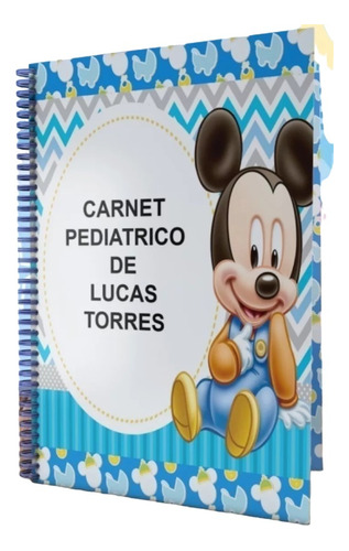 Cuaderno Pediátrico Kit Imprimible Mickey | Power Point