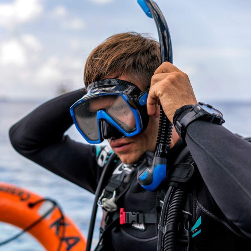 Máscara De Buceo Tusa Freedom Elite M-1003, Una Sola Lente