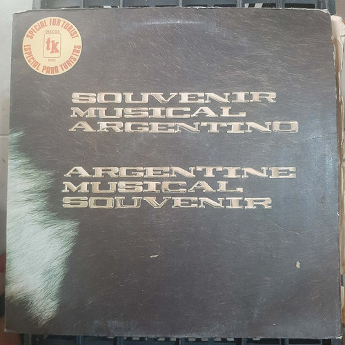 Vinilo Souvenir Musical Argentino Album Cp2