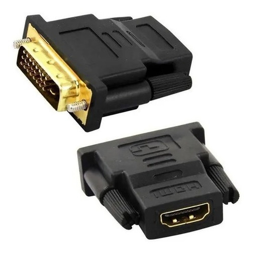 Adaptador Dvi A Hdmi Dvi 24+1 Macho A Hdmi Hembra 4k Oro Max