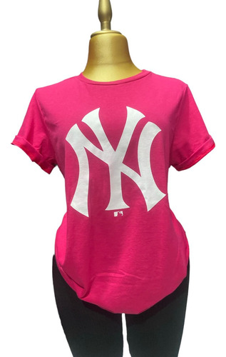 Playera Oversize De Los Yankees, Estilo New York A Lo Grande