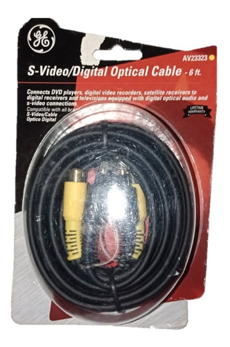  Cable S-video Digital Óptica Interconectores Ge- Av23323