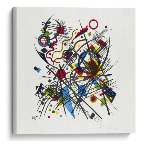 Canvas Lab Cuadro Für Die Vierte Bauhausmappe 100x100