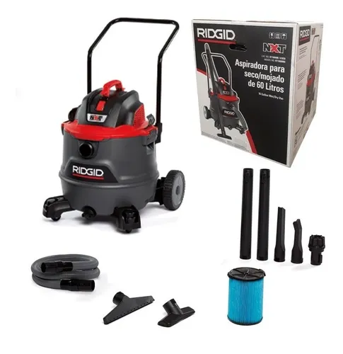 comprar Aspiradora Para Mojado\u002Fseco 16 Galones Pro 60 Litros 6.5 Hp Rt1800m Con Orificio De Soplado Integrado Ridgid 61858