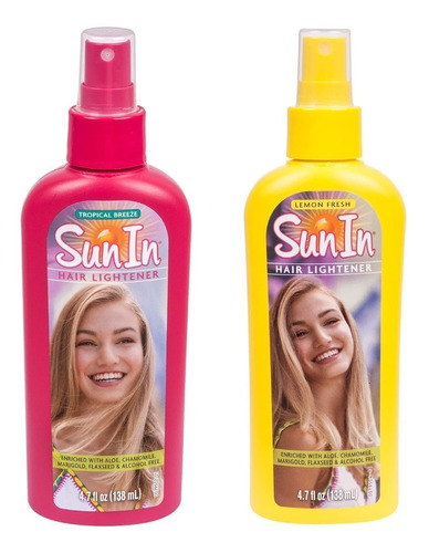 Sun-spray-in Aclarador Cabello, Tropical Breeze Y Lemonfresh