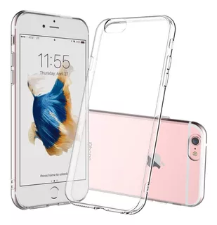 Funda Para iPhone 6 Plus Tpu 100% Transparente Antishock