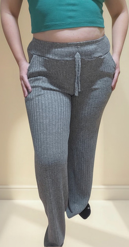 Pantalòn Palazzo De Lanilla Morley Con Bolsillos