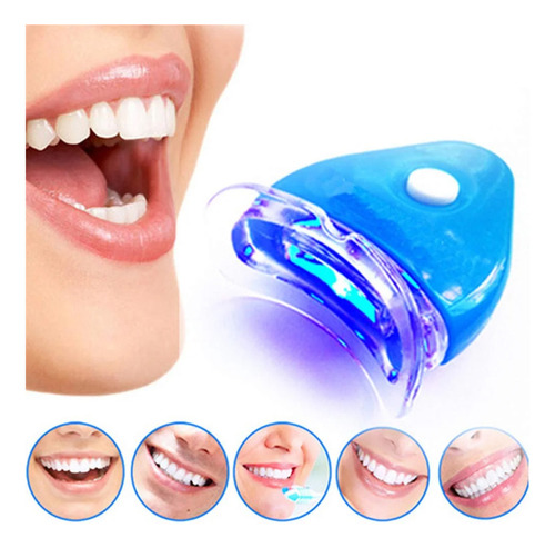 White Light Blanqueador De Dientes 10 Minutos Lámpara Led