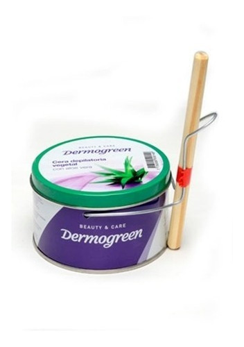 Imagen 2 de 4 de Cera Depilatoria Corporal + Facial C/ Aloe Vera Lata X200g