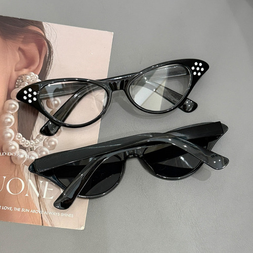 Gafas De Sol Vintage Con Forma De Ojo De Gato, 2 Unidades, P