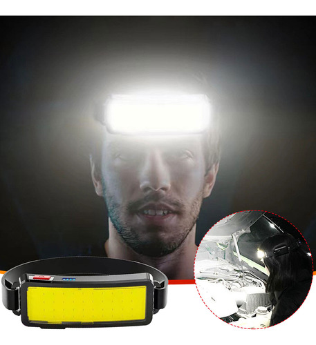 O Linterna Recargable Con Luces Led Para Exteriores Roja L 3