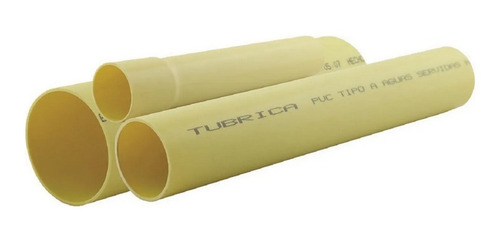 Tubo An Norma 50mm (2 PuLG) Amarillo Tubrica