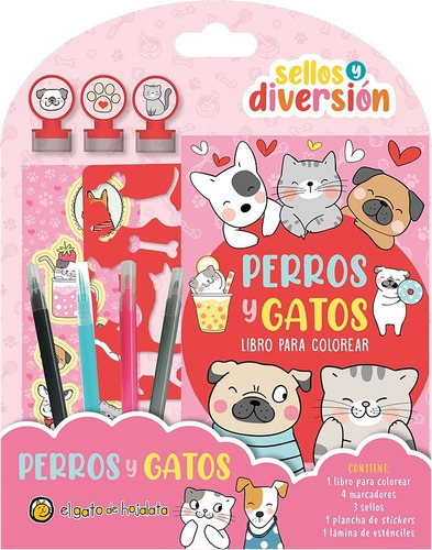 Sellos Y Diversiones - Perros Y Gatos..*