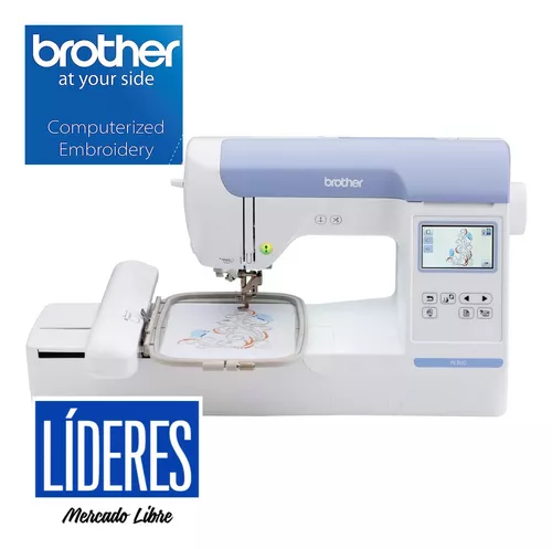 Enhebrar máquina bordadora Brother PE-770 _ PE-800 