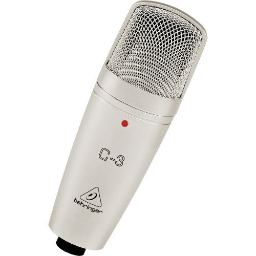Microfono De Condensador 2 Diafragma P/estudio Behringer C3