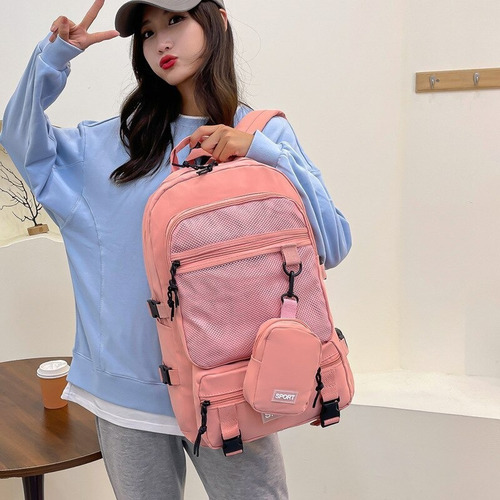 Mochila Grande Bolso Viaje Impermeable Reforzada Urbana Spor