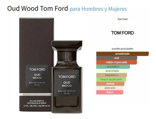 Tom Ford Oud Wood 50ml Original Eau De Parfum Premium Elixir