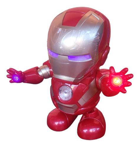 Iron Man Bailarin Con Luces .