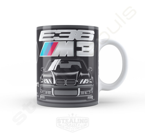 Taza Fierrera | Bmw E36 M3 #08 | Negro | Motorsport