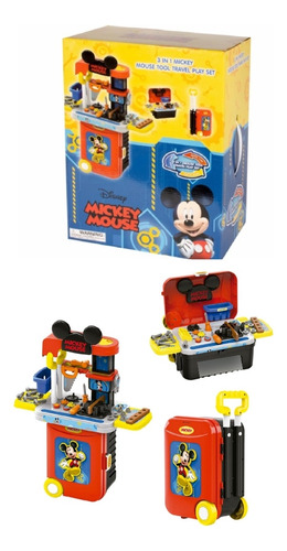 Set De Herramientas Mickey Mouse Original 